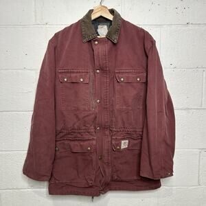 Vintage Carhartt Blanket-Lined Trail Jacket “Redwood” PB1136